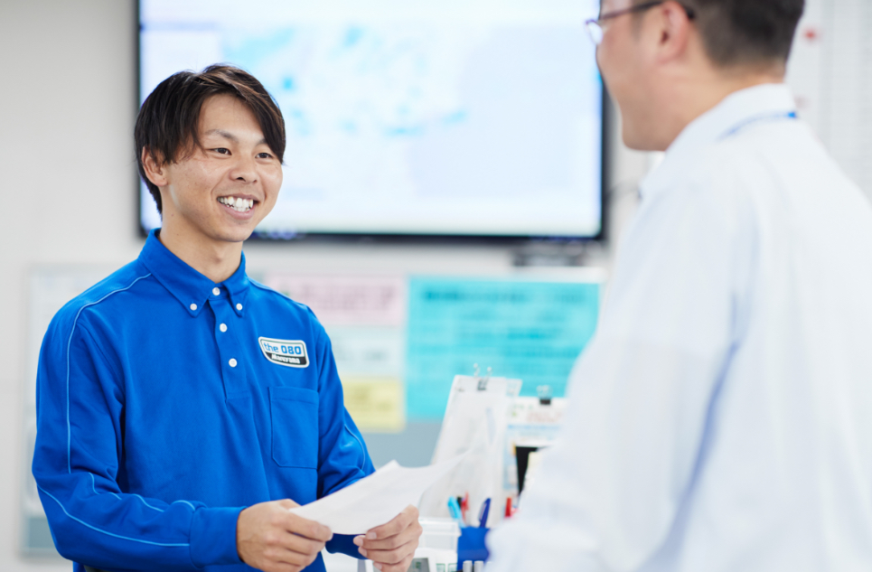 丸山運送ドライバーインタビュー:打ち合わせ