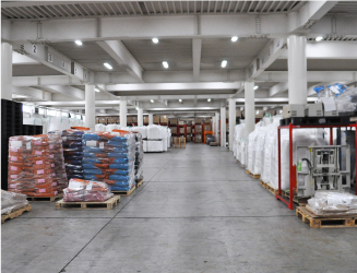 Storage space / Sendai Head Office warehouse